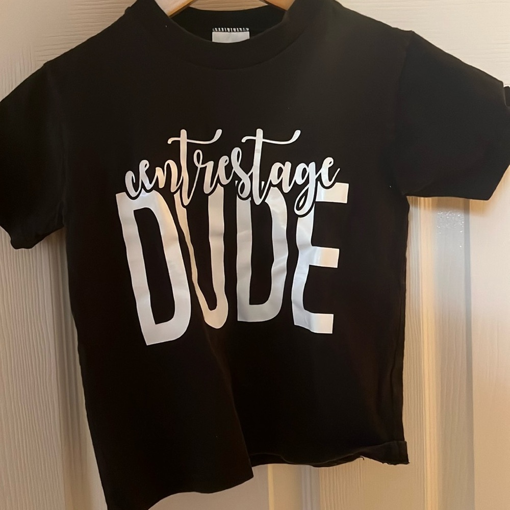 “Centrestage Dude” tshirt. Size 4t